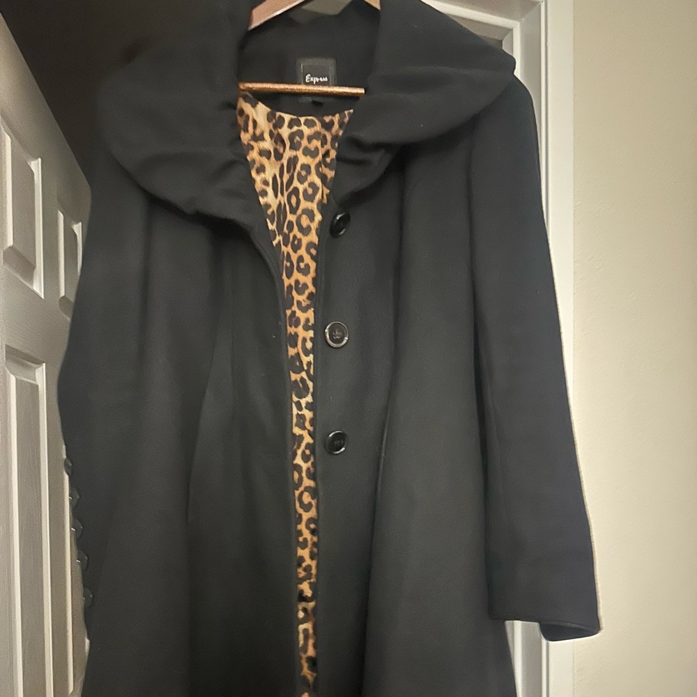 Express Black Women's Coat